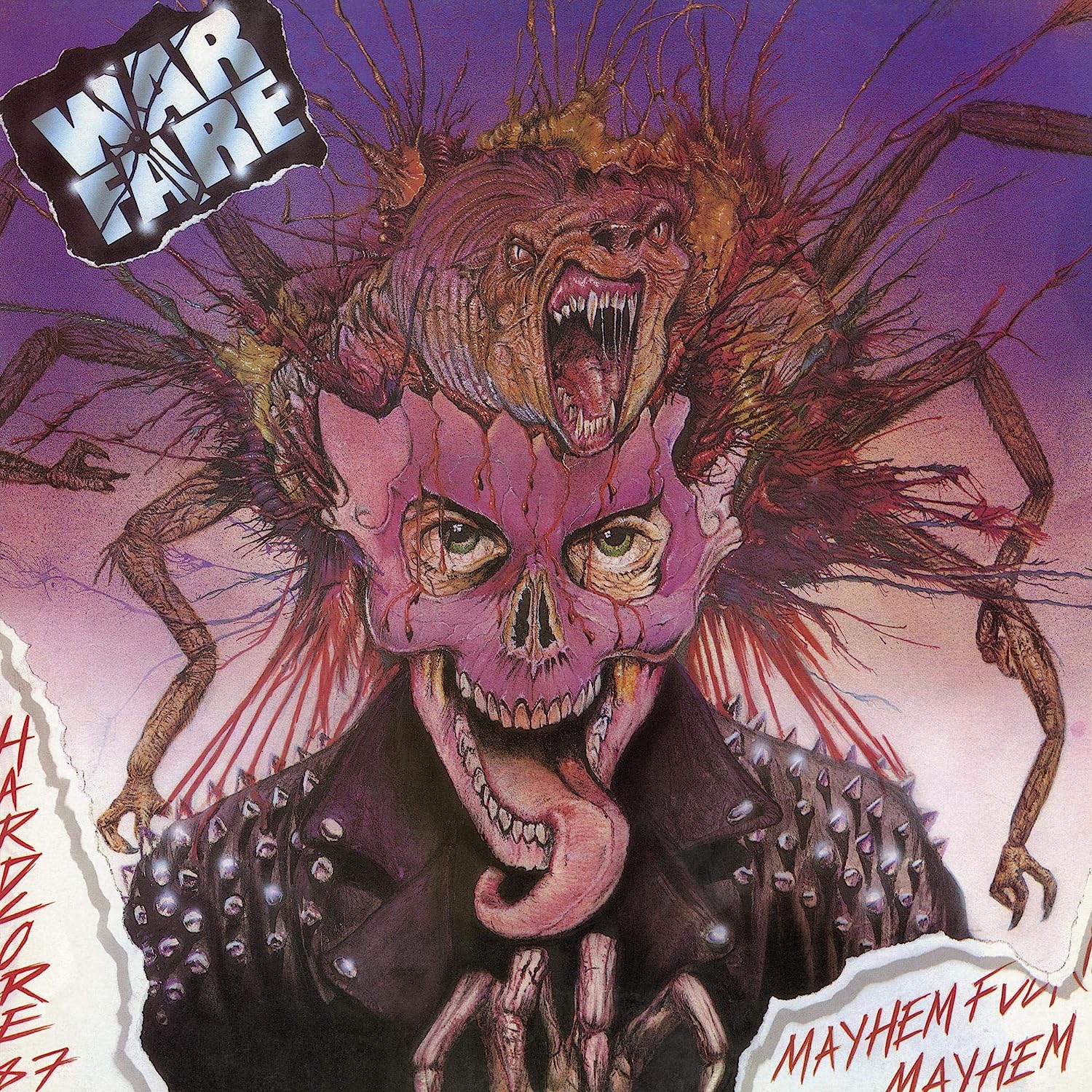 (image for) Warfare - Mayhem Fucking Mayhem LP (Purple Vinyl)